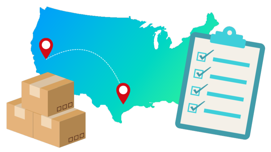 Long Distance Move Graphic