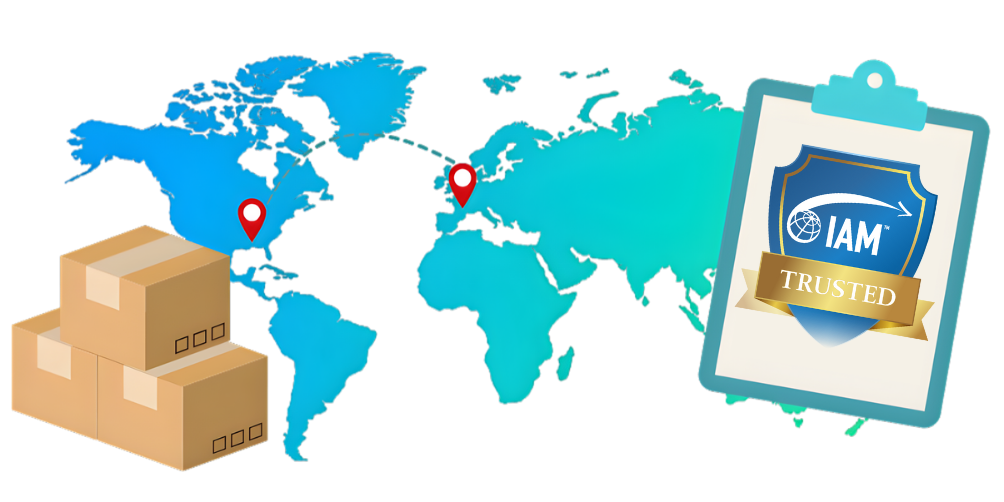 International Moving Services Website Header